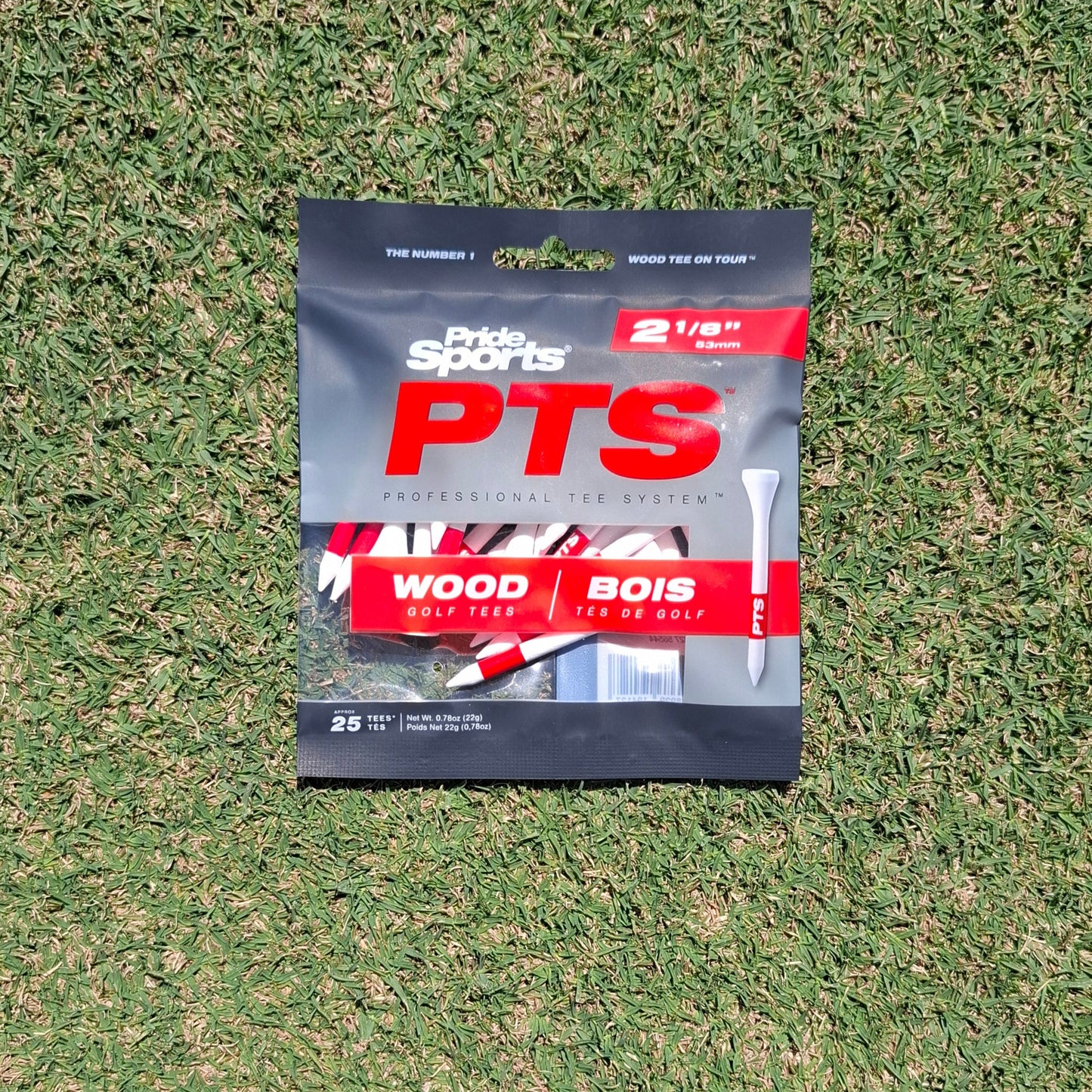 Pride Sports Wooden Tees 2 1/8"