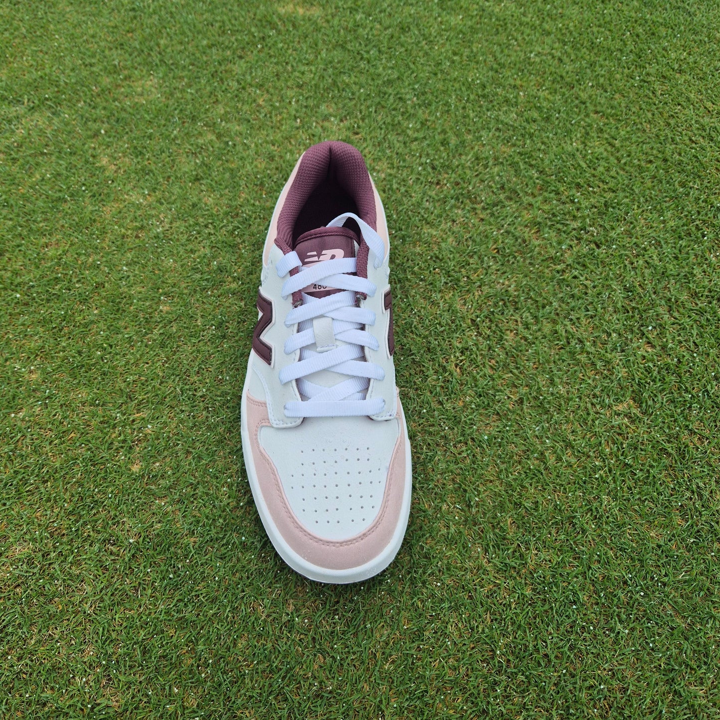 WMNS Fresh Foam Links White/Light Pink