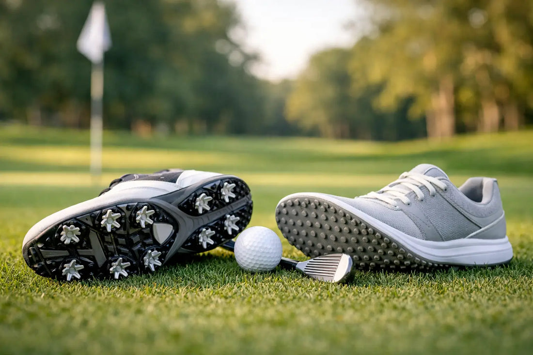 Spiked vs Spikeless Golf Shoes for Your Game