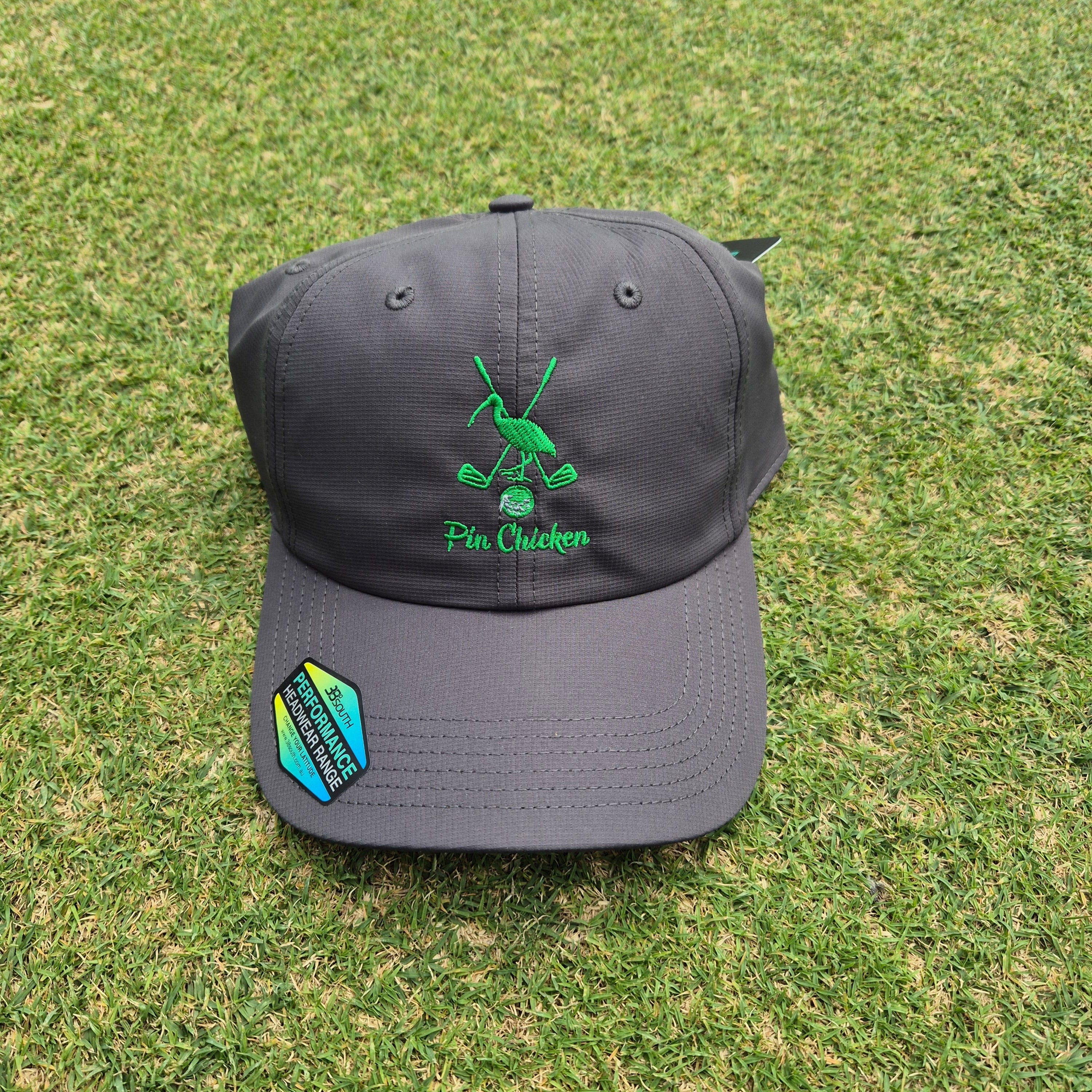 Pin chicken Form Fit Cap