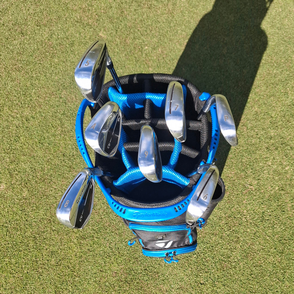 Rescued TaylorMade Qi HL Irons and TM23 Pro Cart LX Bag