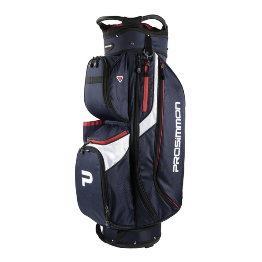 Prosimmon DRK Cart Bag Navy/Red