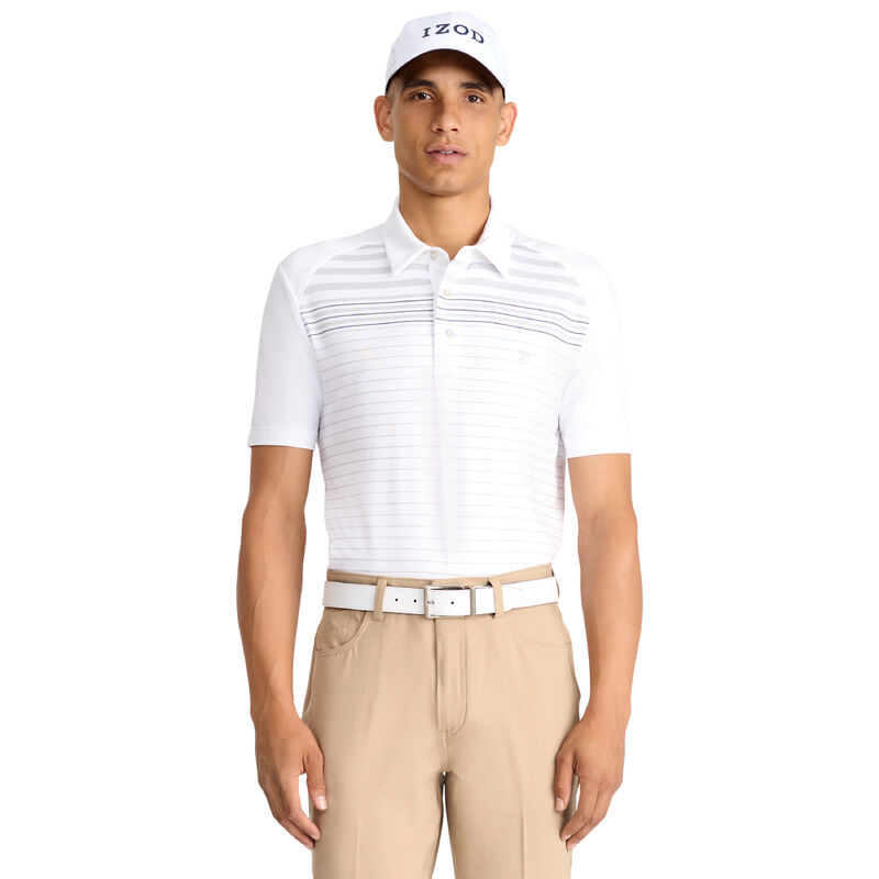 IZOD Tour Ready Men's Polo Bright White