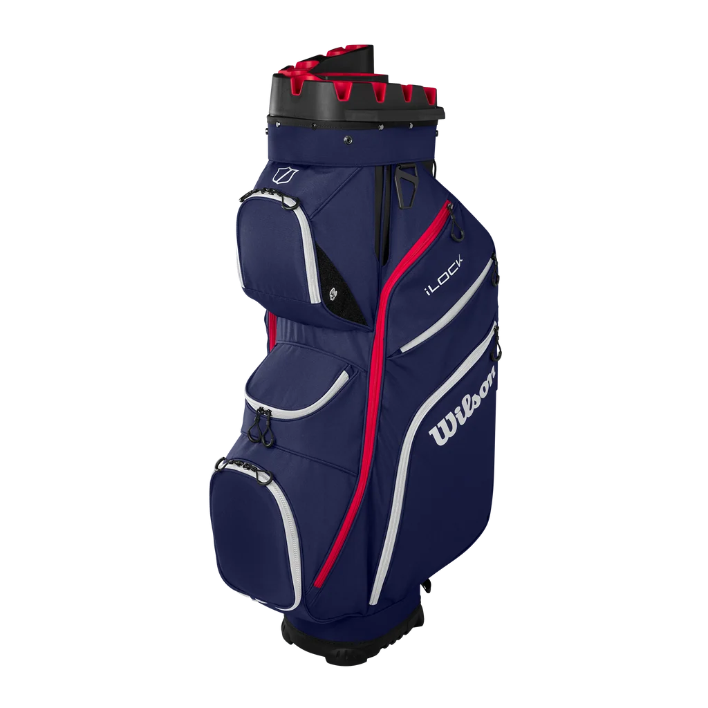I-Lock Cart Bag Navy/White/Red
