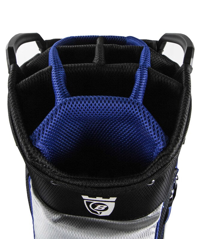 Brosnan Cool VI Black/Grey/Bright Blue Cart Bag